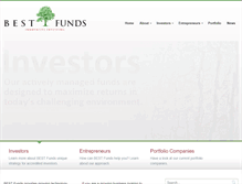 Tablet Screenshot of bestfunds.ca